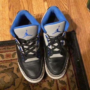 Jordan 3 royal blue size 11.5